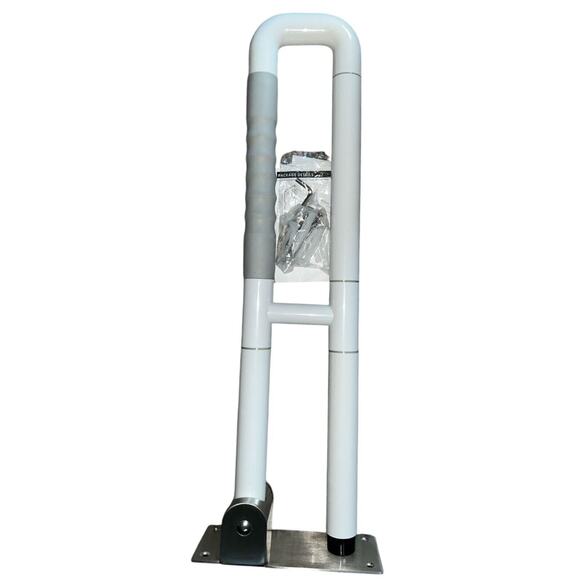 WochiTV Flip up Grab Bar 24.4 Inch Handicap Grab Bars Elderly Pregnant Safety - Picture 4 of 6
